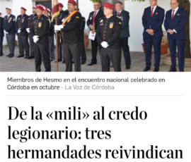 Recorte de prensa Diario de Cordoba sobre HESMO